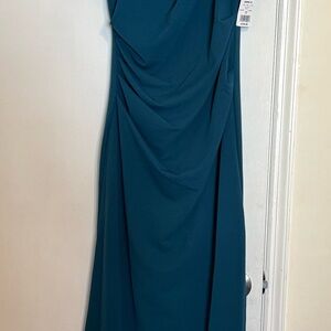 Chic Teal Maxi Dress